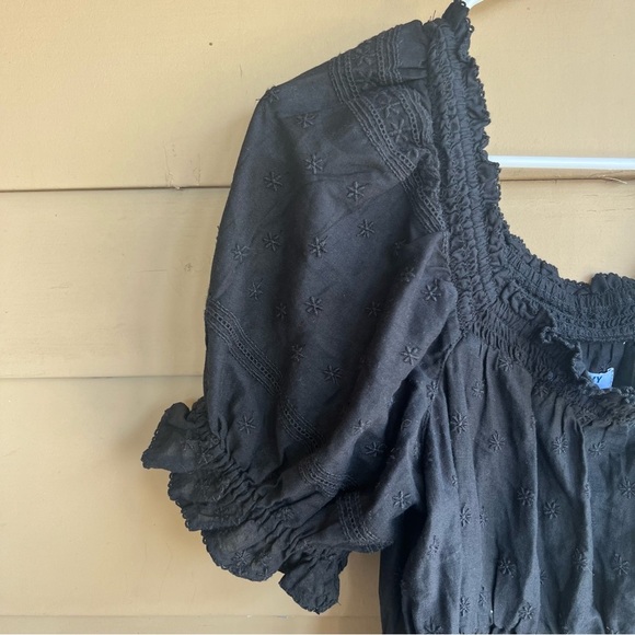 Old Navy Peasant Mini Dress - Size Small - Hippie Boho Lightweight NWT - Picture 2 of 7